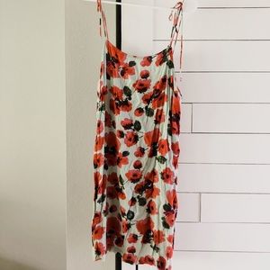 Floral Spaghetti Strap Dress